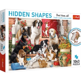 Puzzle Hidden Shapes - Psia zabawa 10675