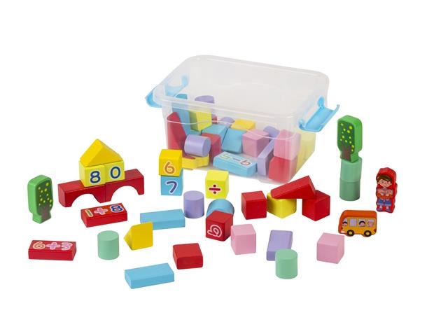 KLOCKI DREWNIANE KOLOR 53 EL