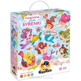 CZUCZU MAGICZNE PUZZLE SYRENKI