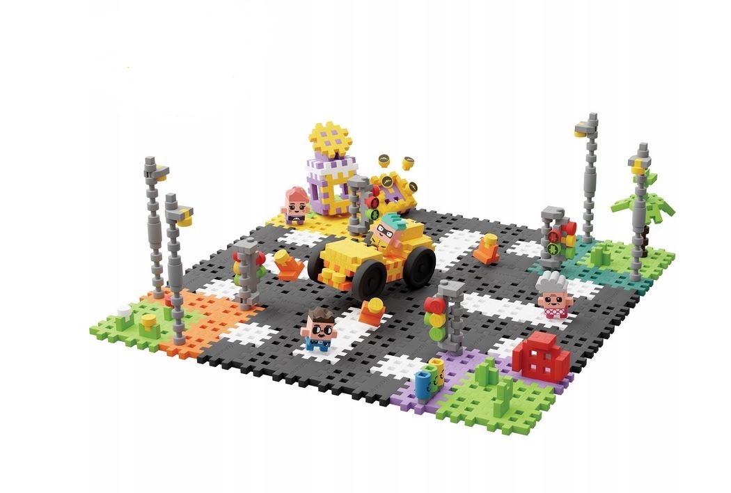 MARIOINEX KLOCKI WAFLE MINI 280EL ULICA