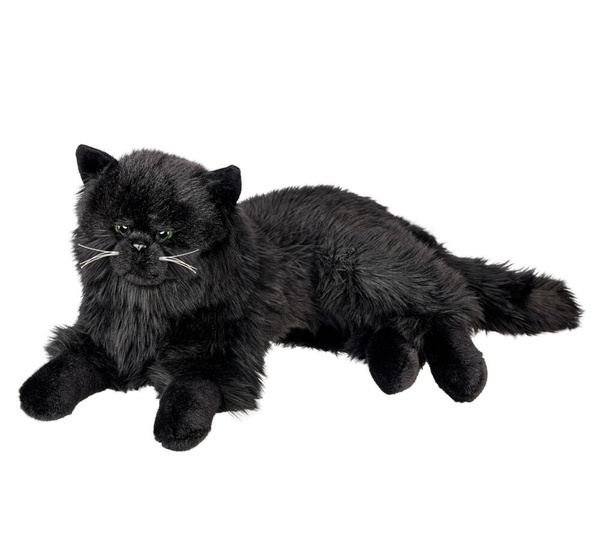 Kot perski leżący czarny 36cm 14104 23223