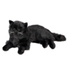 Kot perski leżący czarny 36cm 14104 23223