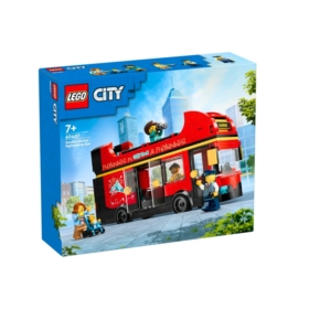 60407 LEGO CITY AUTOKAR CZERWONY PIĘTROWY