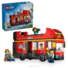 60407 LEGO CITY AUTOKAR CZERWONY PIĘTROWY