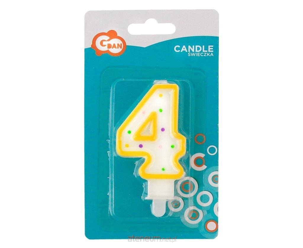 ŚWIECZKA 4 W KROPKI
