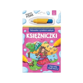 AKSJOMAT MALOWANKA Z PISAKIEM WODNYM KSIĘŻNICZKI