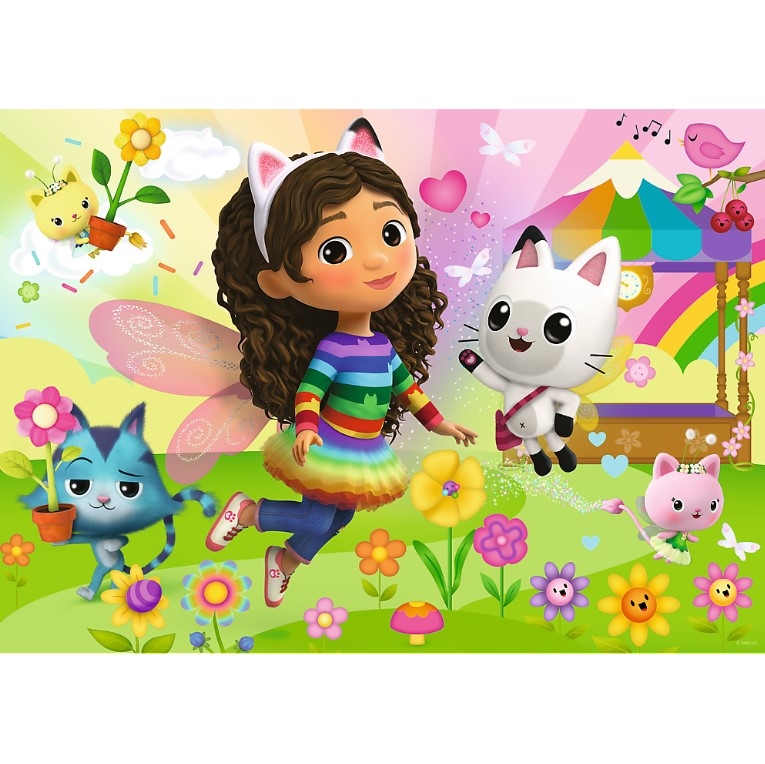 Puzzle 100 el. Brokatowa Gabby 14832