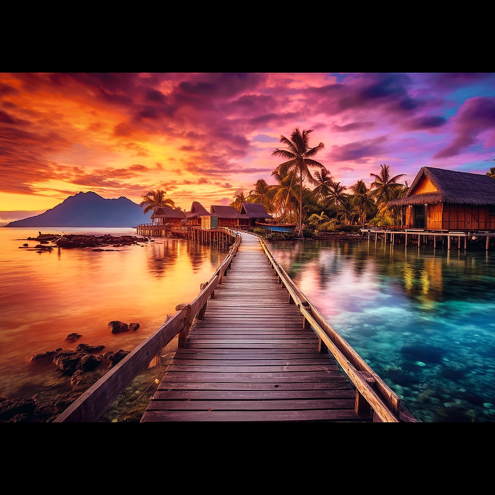 PUZZLE 1000 Rajska wyspa 10928