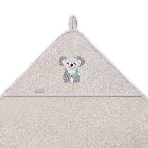 OkRYCIE KĄPIELOWE  BAMBUSOWE 100X100 NIEBIESKIE