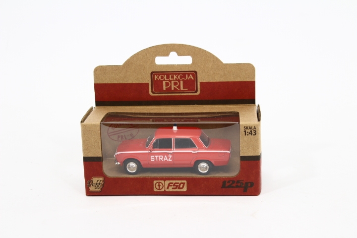Model PRL Fiat 125P Straż B-247 22478