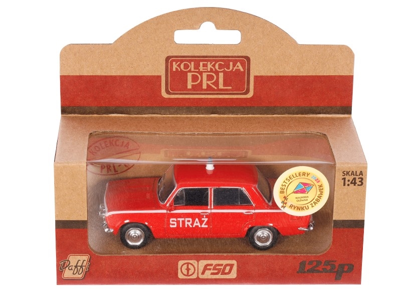 Model PRL Fiat 125P Straż B-247 22478