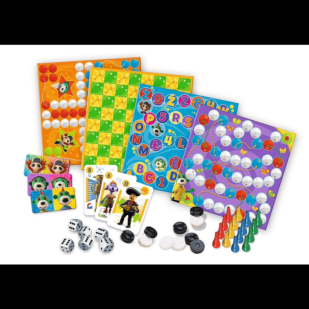 GRA KALEJDOSKOP 25 GIER RODZINA TREFLIKÓW