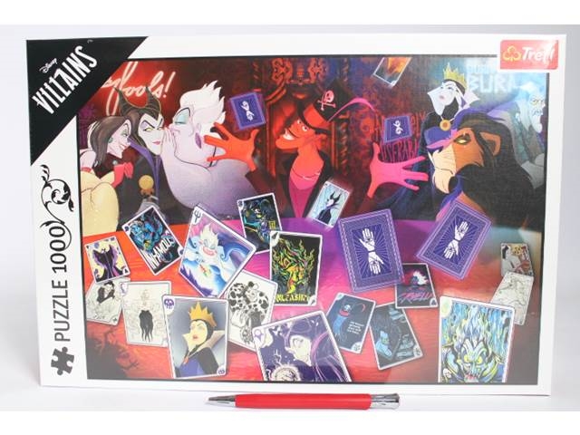 TREFL - PUZZLE 1000 - DOBRA PASSA - VILLAINS