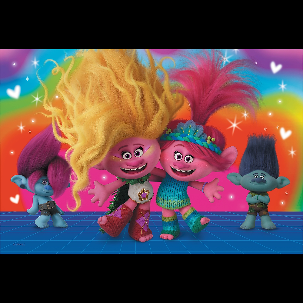 TREFL PUZZLE 60 PRZYJACIELSKIE TROLLE