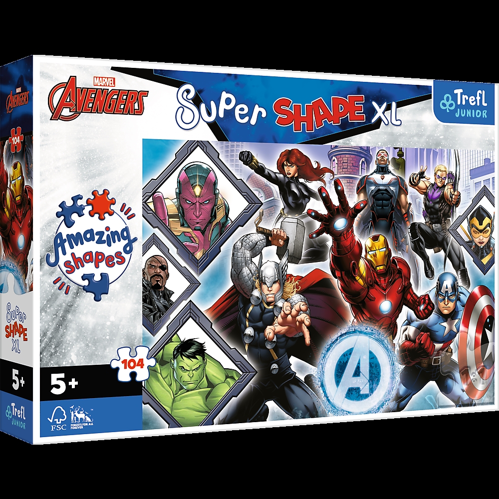 TREFL PUZZLE 104 XXL AVENGERSI