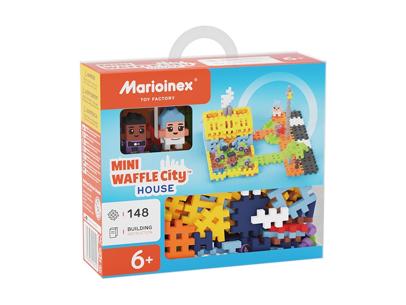 MARIOINEX KLOCKI WAFLE MINI DOM