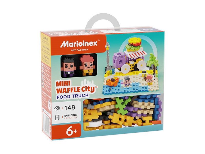 MARIOINEX KLOCKI WAFLE MINI FOOD TRUCK