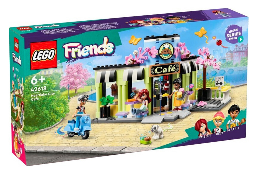 Klocki LEGO FRIENDS Kawiarnia W Heartlake 456 elem