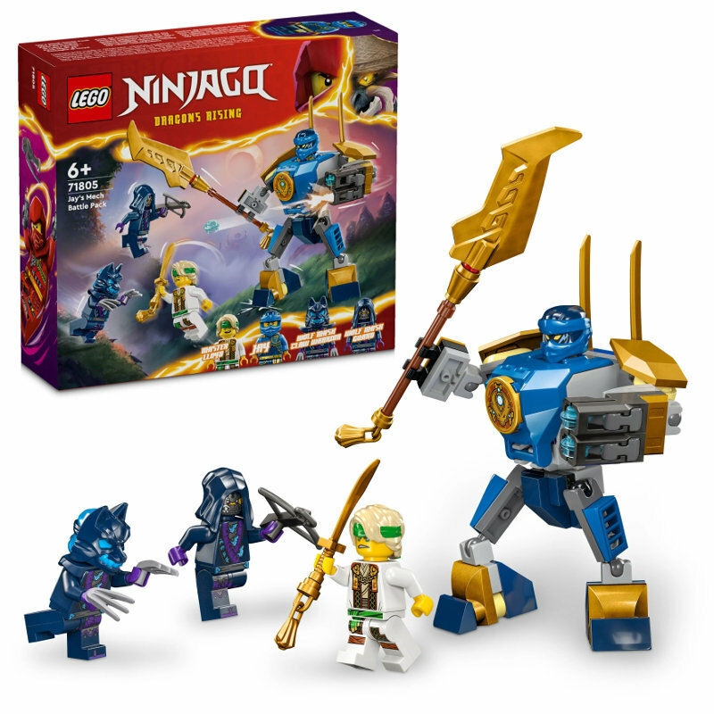 Klocki LEGO NINJAGO Zestaw Bitewny Z Mechem JAYA P