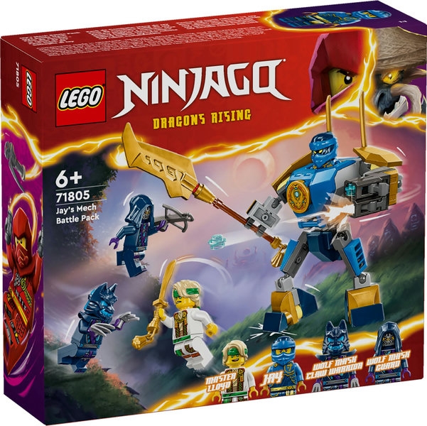 Klocki LEGO NINJAGO Zestaw Bitewny Z Mechem JAYA P