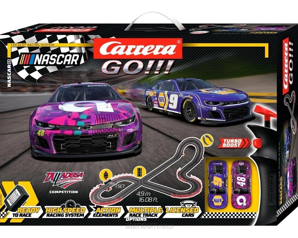 CARRERA GO!!! NASCAR Talladega Com.4,9m 20062582