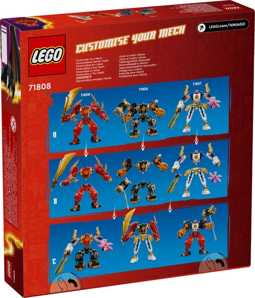 71808 LEGO NINJAGO MECH ŻYWIOŁU OGNIA KAIA