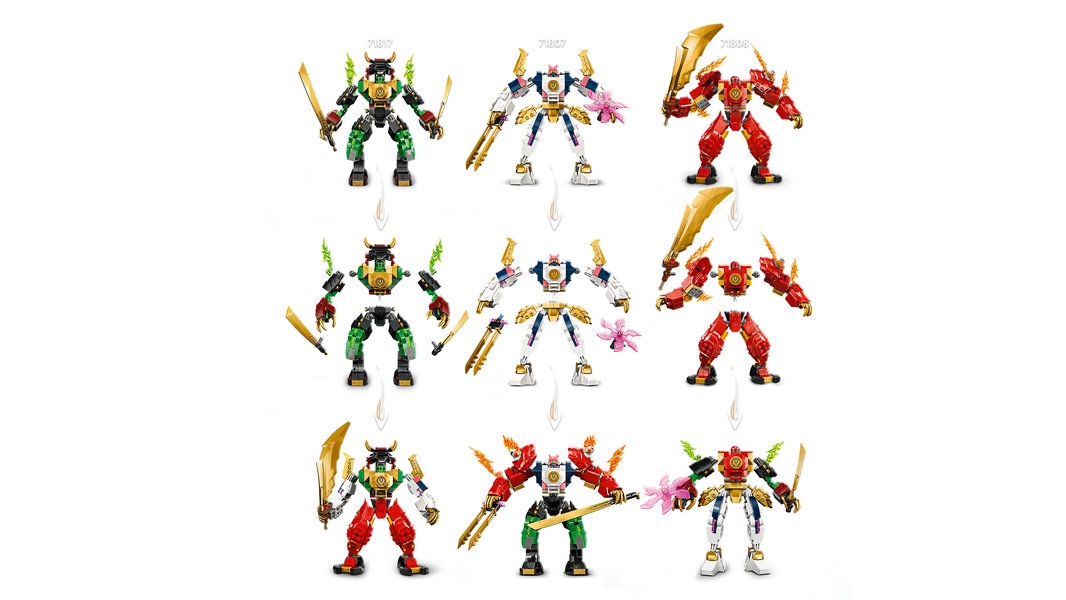 71808 LEGO NINJAGO MECH ŻYWIOŁU OGNIA KAIA