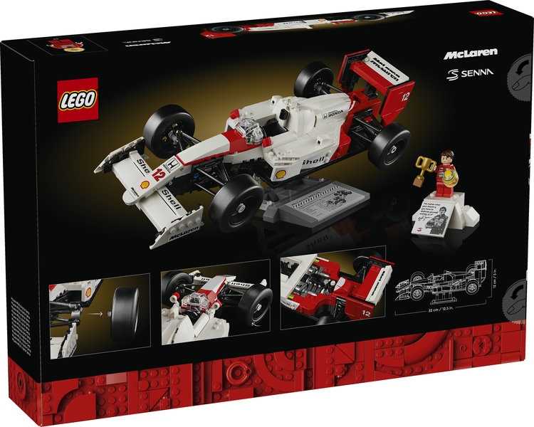 LEGO ICONS 10330 MCLAREN & AYRTON SENNA