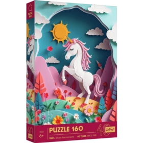 Puzzle 160 Paper Art: Jednorożec 40047