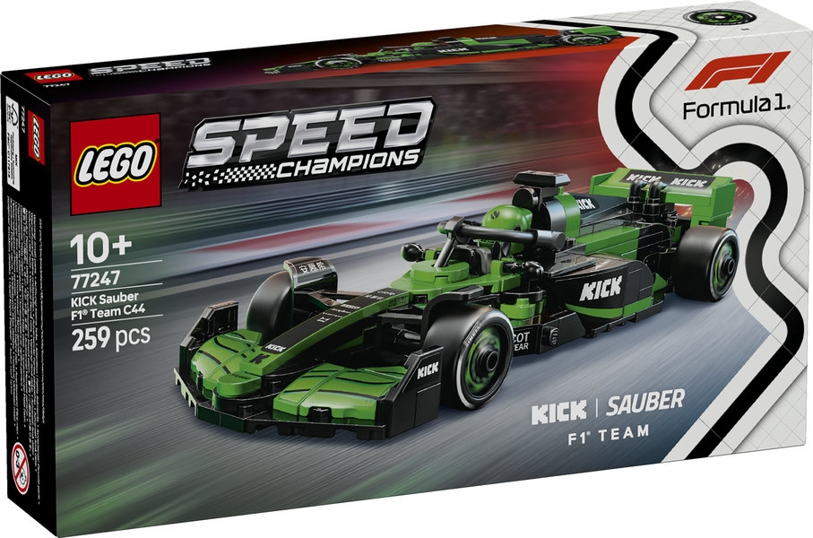 LEGO(R) SPEED CHAMPIONS 77247 Bolid F1 KICK Sauber