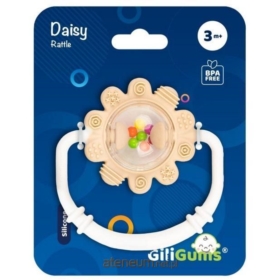 Grzechotka Stokrotka pastelowa