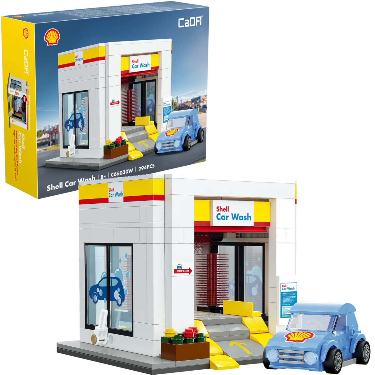 Cada klocki stacja Shell myjnia C66030W 30260