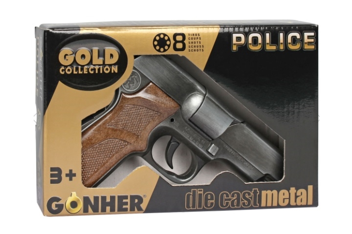 GONHER pistolet metal policjanta 8nab 125/1 12519