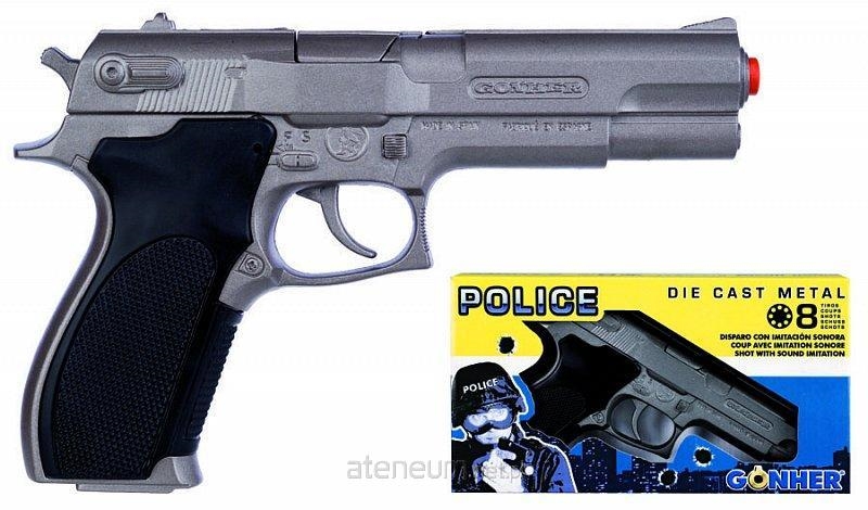 GONHER pistolet metal policjanta 8nab 45/0 04507