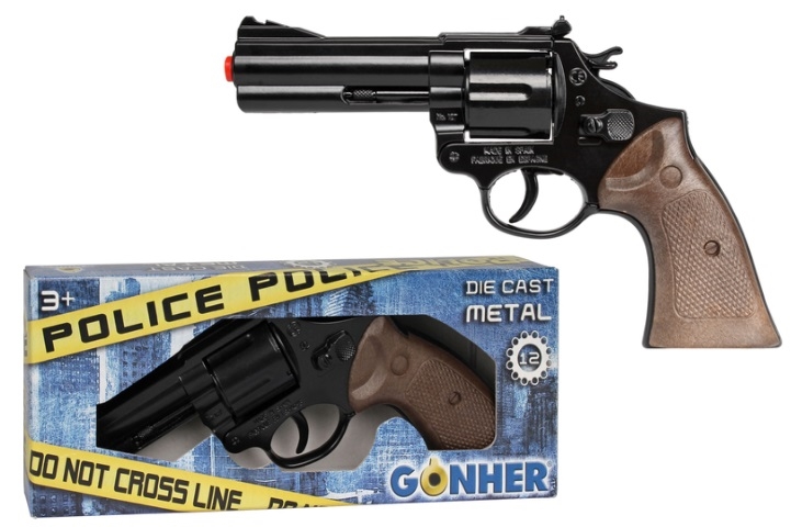 GONHER rewolwer metal policjanta 12nab 127/6 12762