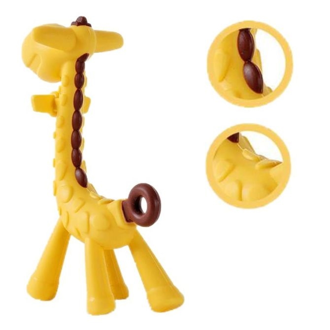 BOCIOLAND GRYZAK ŻYRAFA ŻÓŁTO-BRĄZOWA