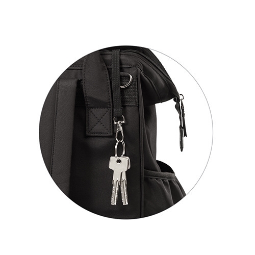 1649/01 BACKPACK FOR MOTHER MODERN STYLE BLACK