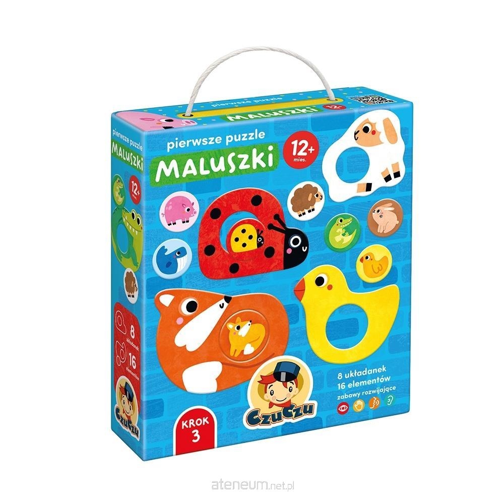 CzuCzu Pierwsze puzzle Maluszki dla dzieci 12m+