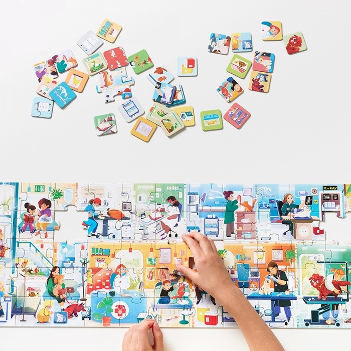 CzuCzu Puzzle Co robi weterynarz 4+