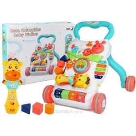 Pchacz Edukacyjny dla Niemowlęcia z Interaktywnym