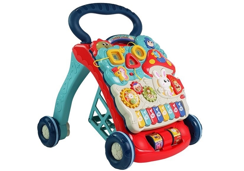 Chodzik Pchacz Zwierzątka Liczby Figury Pianinko D