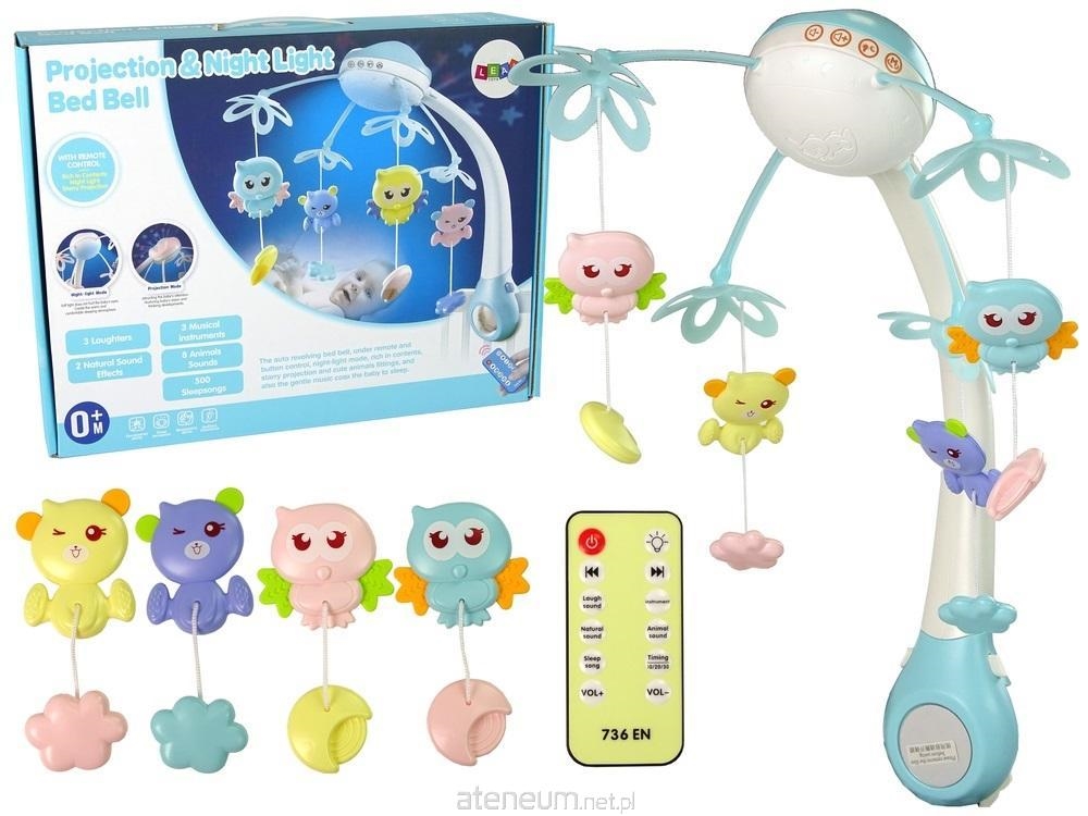 Karuzela Do Łóżeczka Projektor Pilot Melodie Odgło