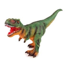 Duża Figurka Dinozaur Tyranozaur Rex Zielono- Poma