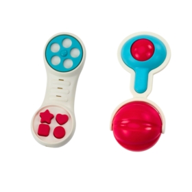 Zestaw Zabawek Grzechotek Gryzaków Zwierzątka 8 Sz