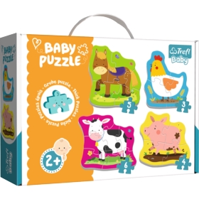Puzzle - Baby Classic - Zwierzęta na wsi - 36070