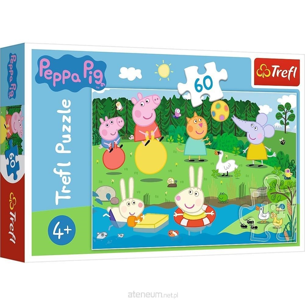 Puzzle - 60 - Wakacyjna zabawa - Peppa Pig 17326