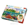 TREFL - PUZZLE 600 - CRAZY SHAPES TROPIKALNA WYSPA