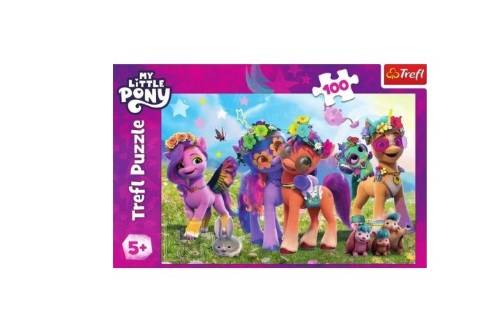 TREFL PUZZLE 100 ZABAWNE KUCYKI