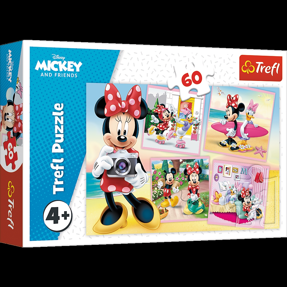 Puzzle - 60 - Urocza Minnie - Disney Minnie 17360