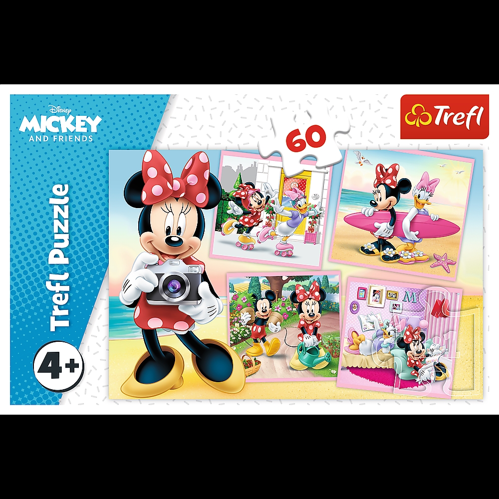 Puzzle - 60 - Urocza Minnie - Disney Minnie 17360